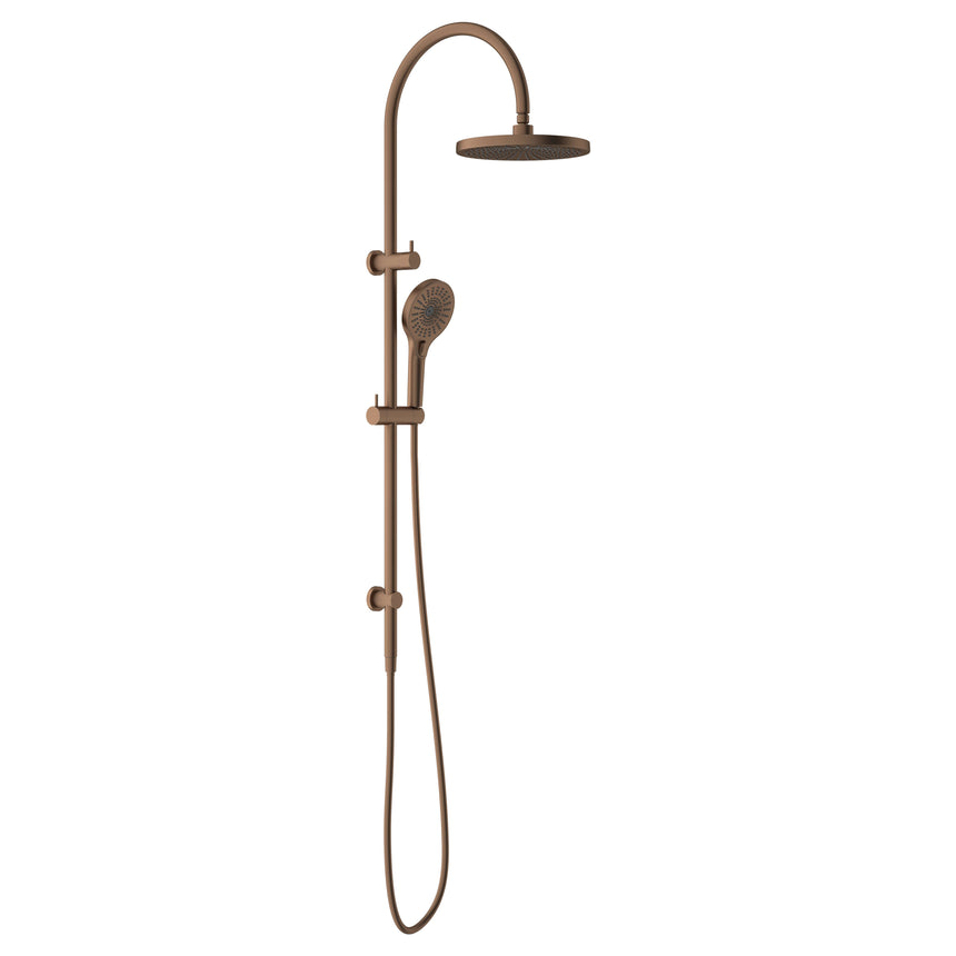 Nero Opal Shower Set Brushed Bronze Shower Nero
