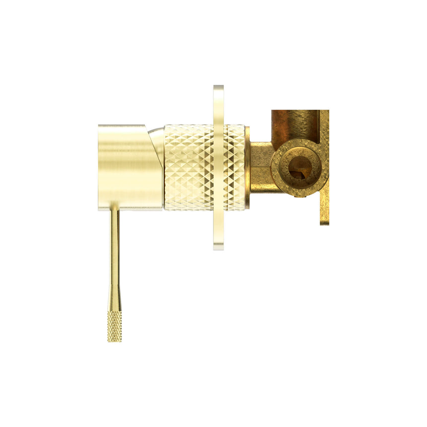 Nero Opal Shower Mixer Brushed Yellow Gold Shower Nero