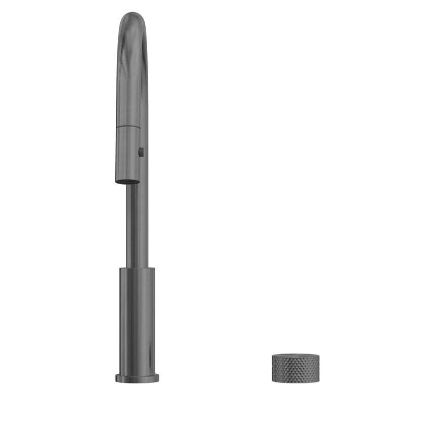 Nero Opal Progressive Pull Out Kitchen Set Graphite Tapware Nero