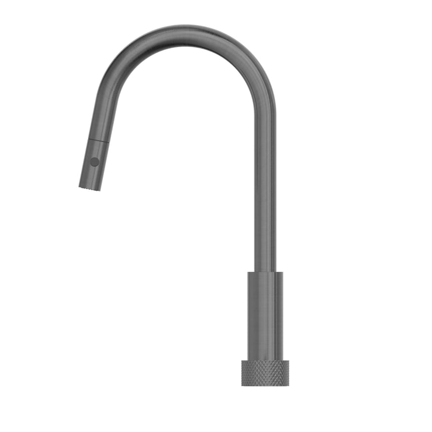 Nero Opal Progressive Pull Out Kitchen Set Graphite Tapware Nero