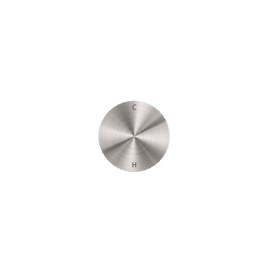Nero Opal Progressive Shower Mixer Brushed Nickel Shower Nero