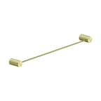 Nero Opal Single Towel Rail 600mm Brushed Yellow Gold