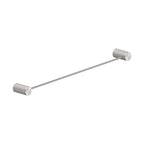 Nero Opal Single Towel Rail 600mm Brushed Nickel
