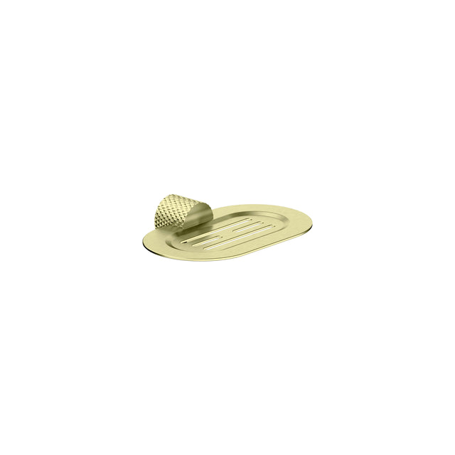 Nero Opal Soap Dish Holder Brushed Yellow Gold Bathroom Accessories Nero