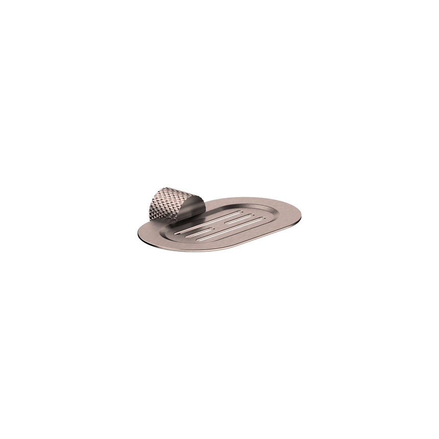 Nero Opal Soap Dish Holder Brushed Bronze Bathroom Accessories Nero