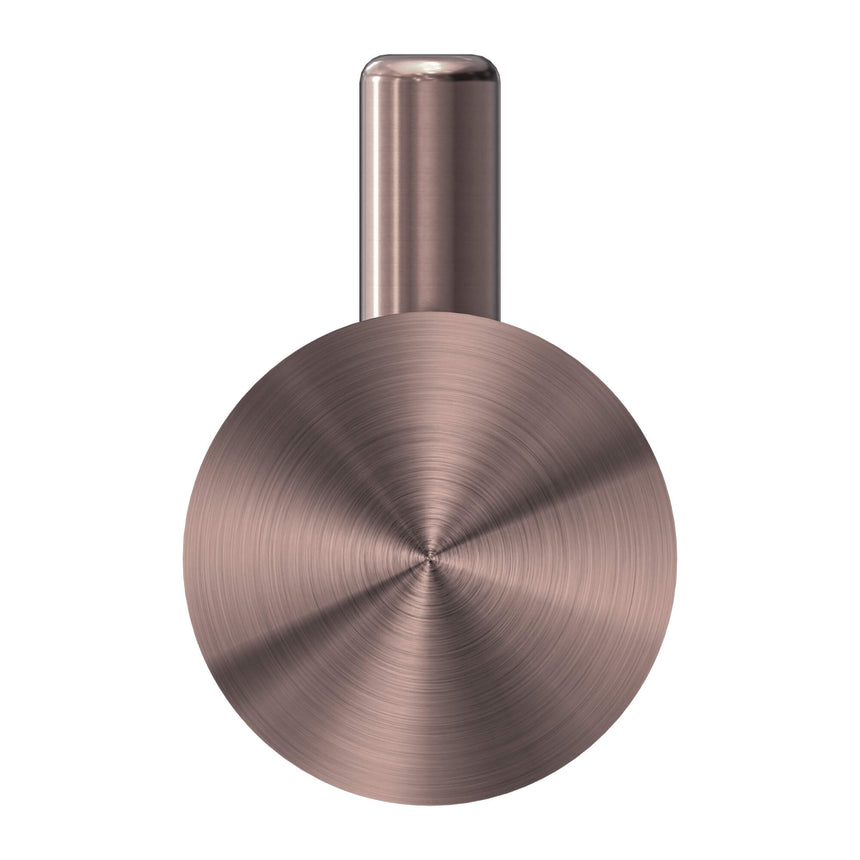 Nero Opal Robe Hook Brushed Bronze Bathroom Accessories Nero