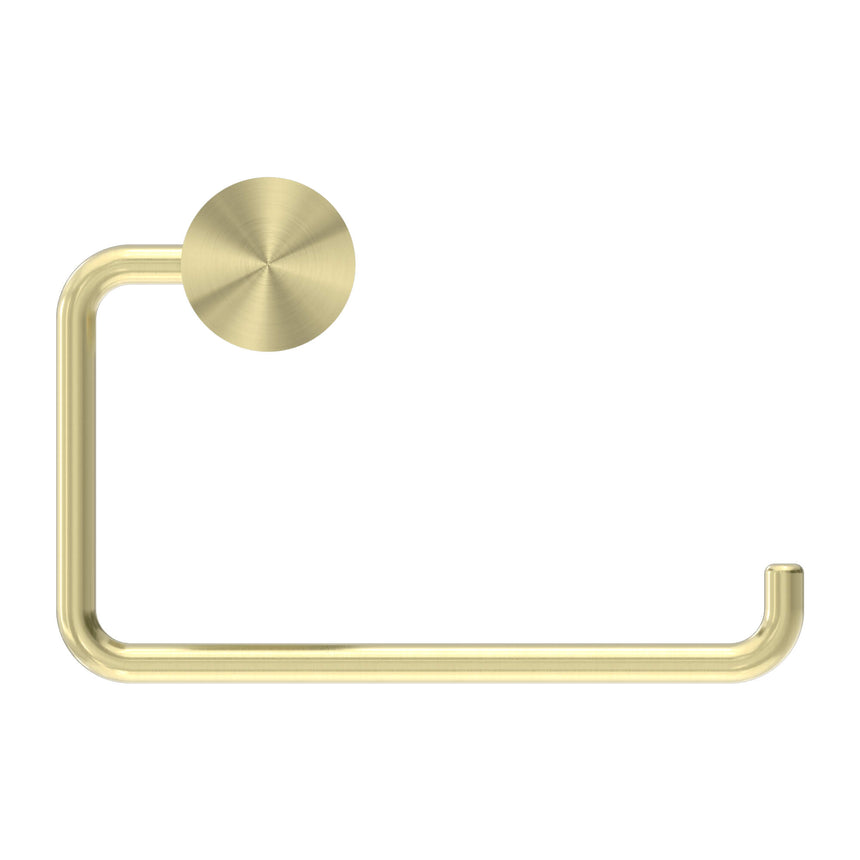 Nero Opal Toilet Roll Holder Brushed Yellow Gold Bathroom Accessories Nero