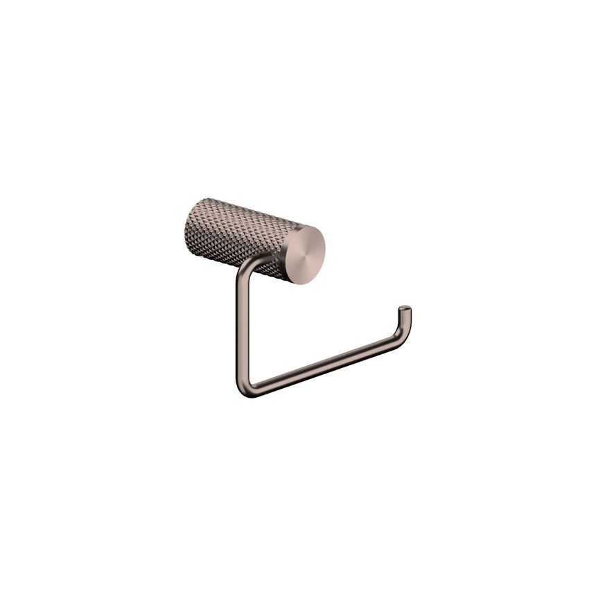 Nero Opal Toilet Roll Holder Brushed Bronze Bathroom Accessories Nero
