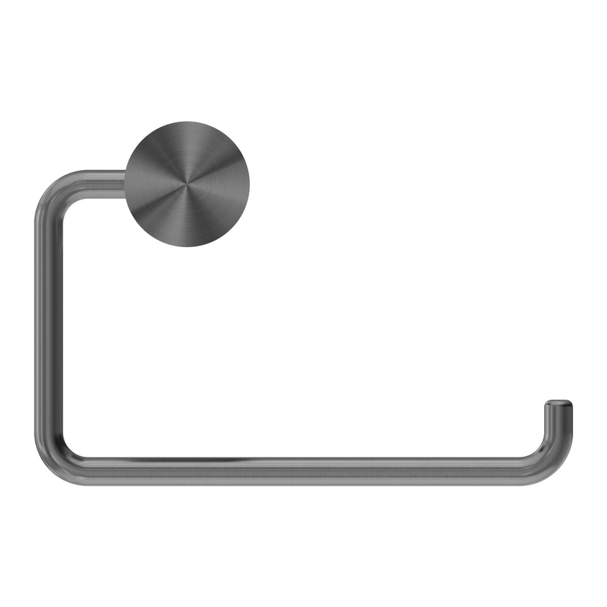 Nero Opal Toilet Roll Holder Graphite Bathroom Accessories Nero