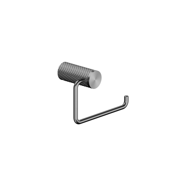 Nero Opal Toilet Roll Holder Graphite Bathroom Accessories Nero