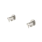 Nero Washing Machine Tap Set Brushed Nickel