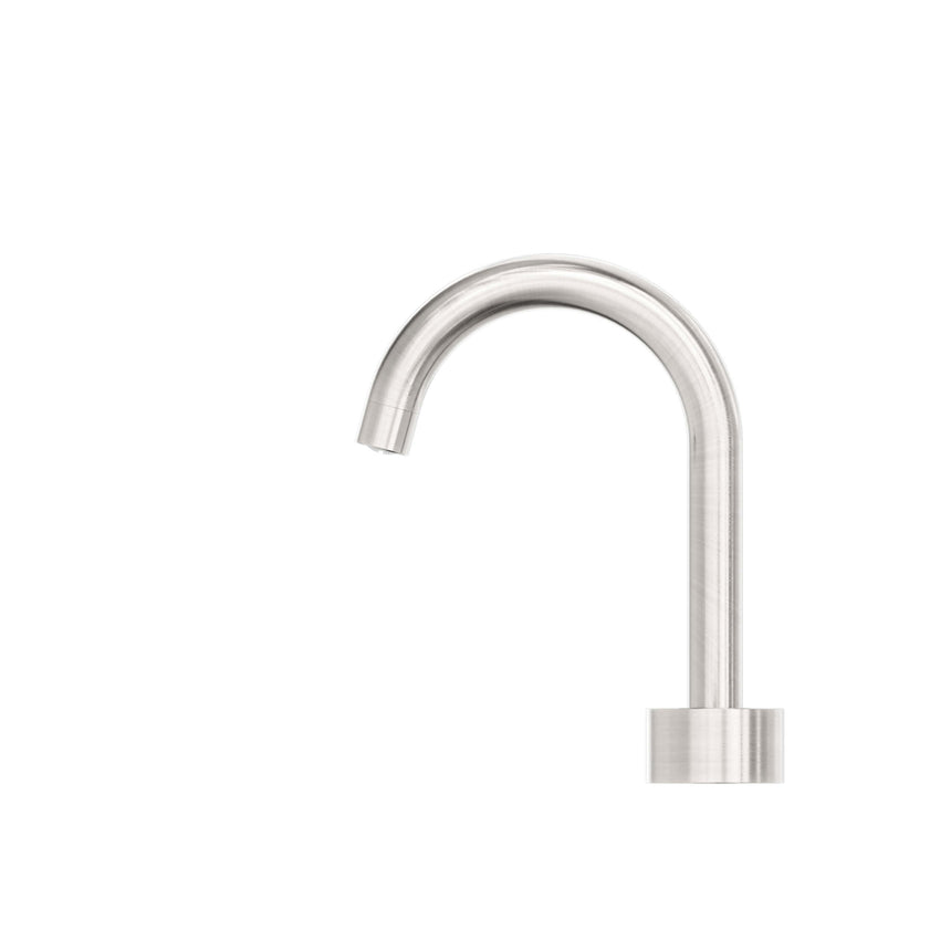 Nero Kara Progressive Basin Set Brushed Nickel Tapware Nero