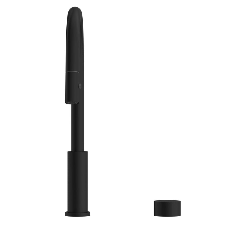 Nero Kara Progressive Pull Out Kitchen Set Matte Black Tapware Nero
