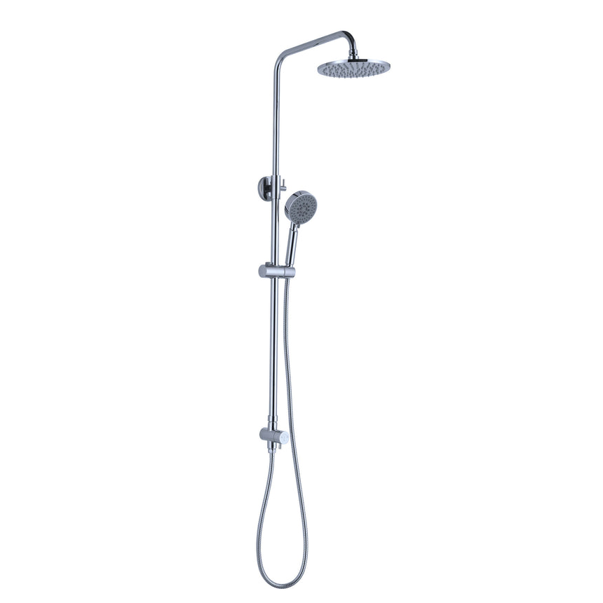 Nero Dolce Round Shower Set Chrome NR280705cbCH Shower Nero