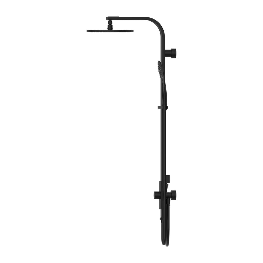 Nero Rain Round Shower Set Matte Black NR281305bMB Shower Nero