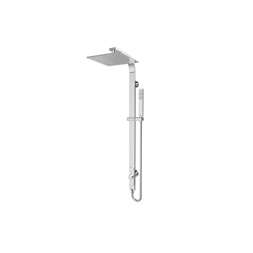 Nero Rain Square Shower Set Chrome NR281305cCH Shower Nero