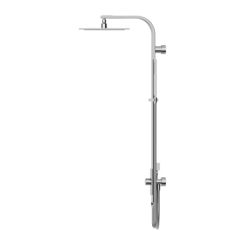 Nero Rain Square Shower Set Chrome NR281305dCH Shower Nero