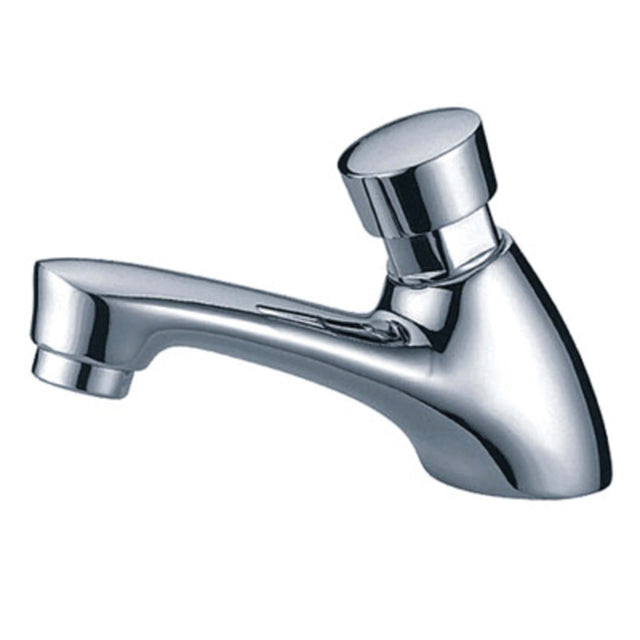 Nero Classic Push Tap Chrome Tapware Nero