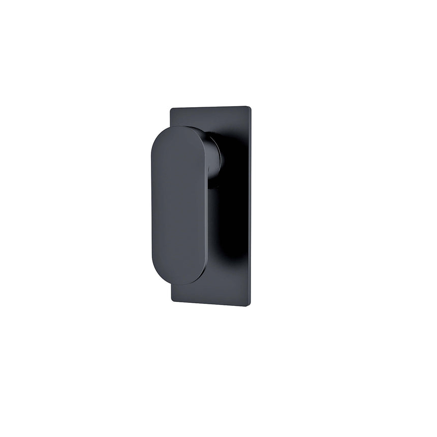 Nero Ecco Shower Mixer Matte Black Shower Nero