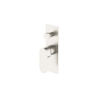 Nero Ecco Shower Mixer With Divertor Brushed Nickel