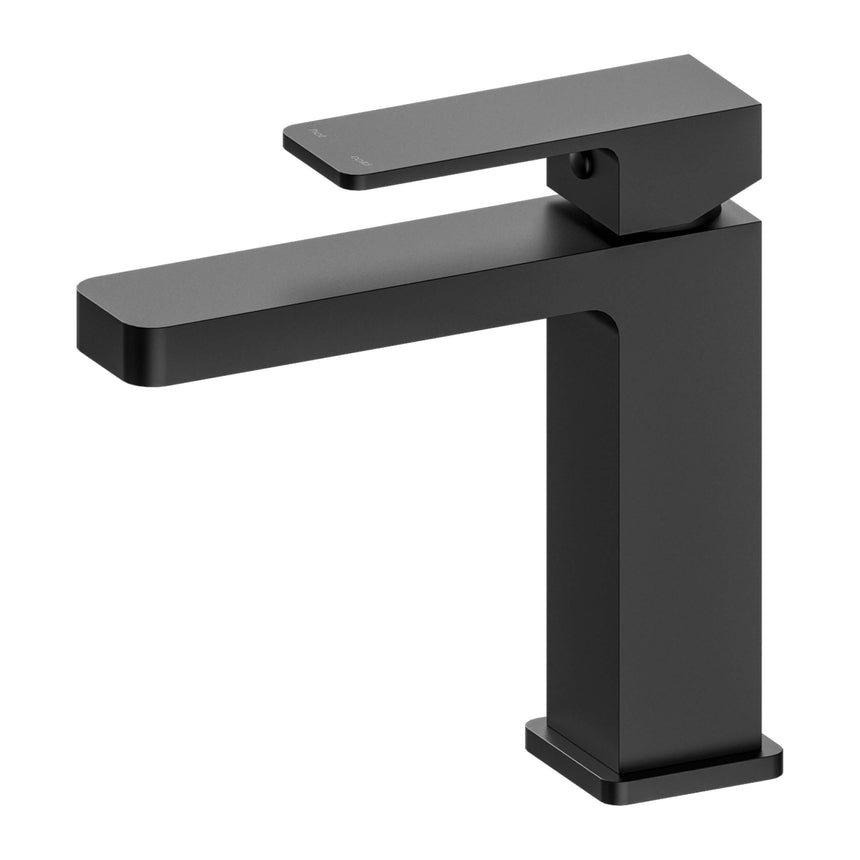 Nero Celia Straight Basin Mixer Matte Black Tapware Nero