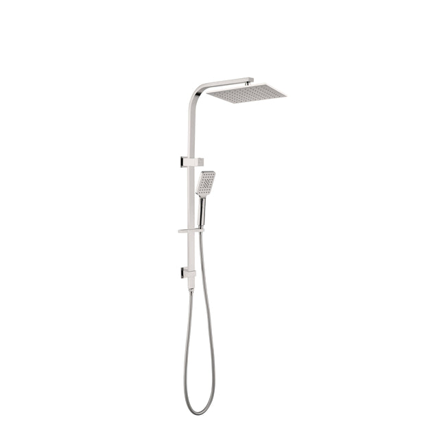 Nero Celia Shower Set Square Head Brushed Nickel Shower Nero
