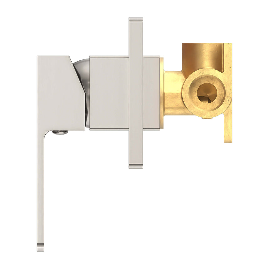 Nero Celia Shower Mixer Brushed Nickel Shower Nero