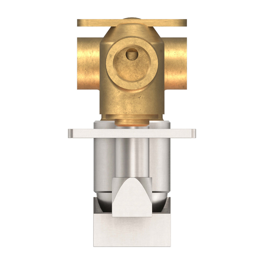 Nero Celia Shower Mixer With Divertor Brushed Nickel Shower Nero