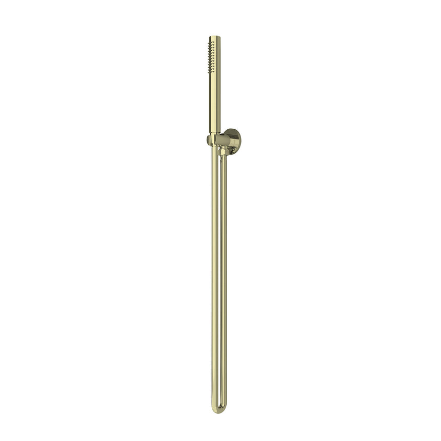 Nero Round Shower Bracket Brushed Yellow Gold Shower Nero