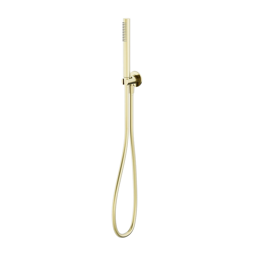 Nero Round Shower Bracket Brushed Yellow Gold Shower Nero