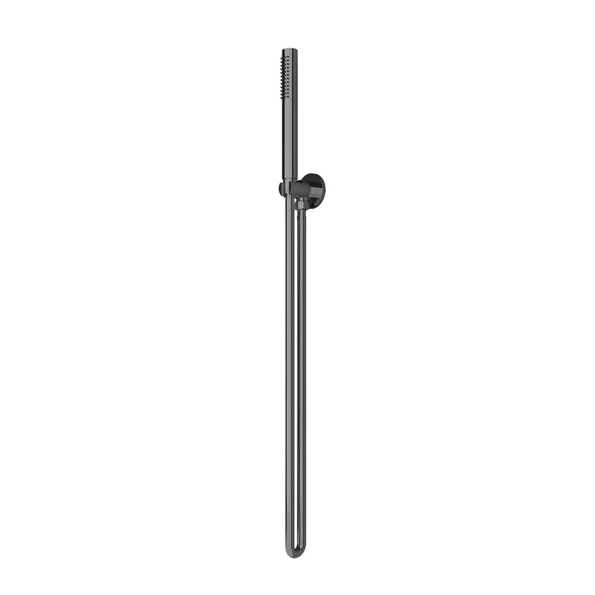 Nero Round Shower Bracket Gun Metal Shower Nero