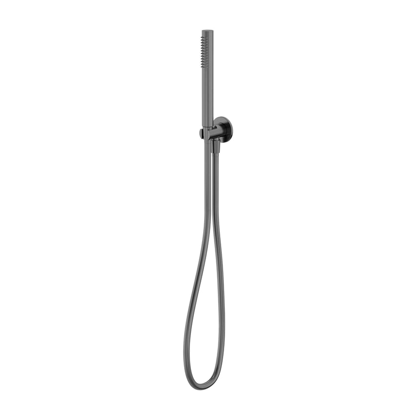 Nero Round Shower Bracket Gun Metal Shower Nero