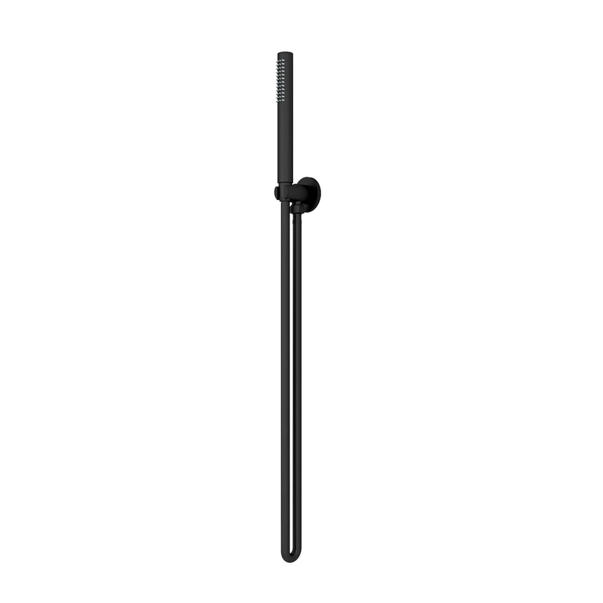 Nero Round Shower Bracket Matte Black Shower Nero