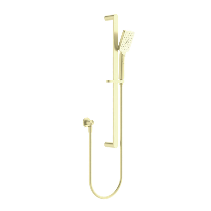 Nero Bianca/Ecco Rail Shower Brushed Yellow Gold Shower Nero