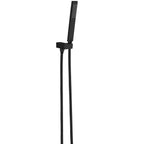 Nero Square Shower Bracket Matte Black