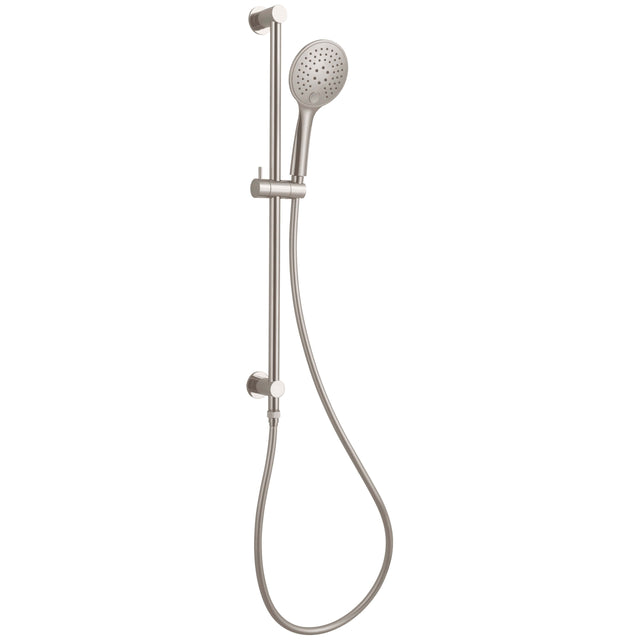Nero Dolce 3 Function Rail Shower Brushed Nickel Shower Nero