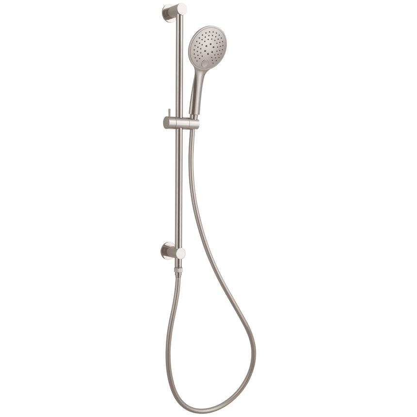 Nero Dolce 3 Function Rail Shower Brushed Nickel Shower Nero
