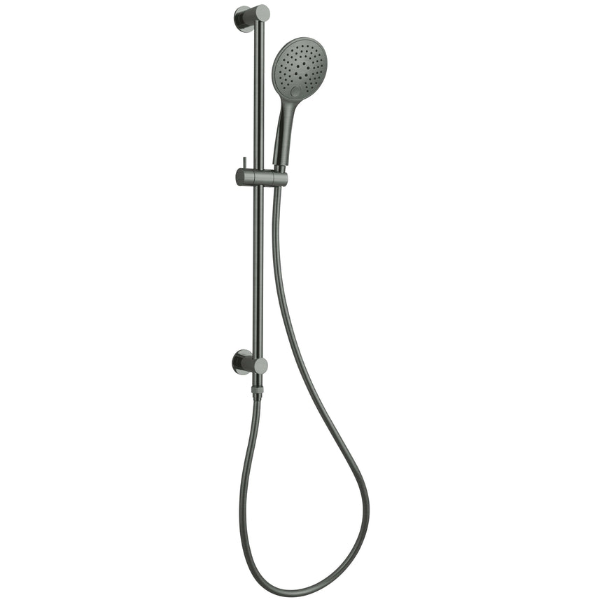 Nero Dolce 3 Function Rail Shower Gun Metal Shower Nero