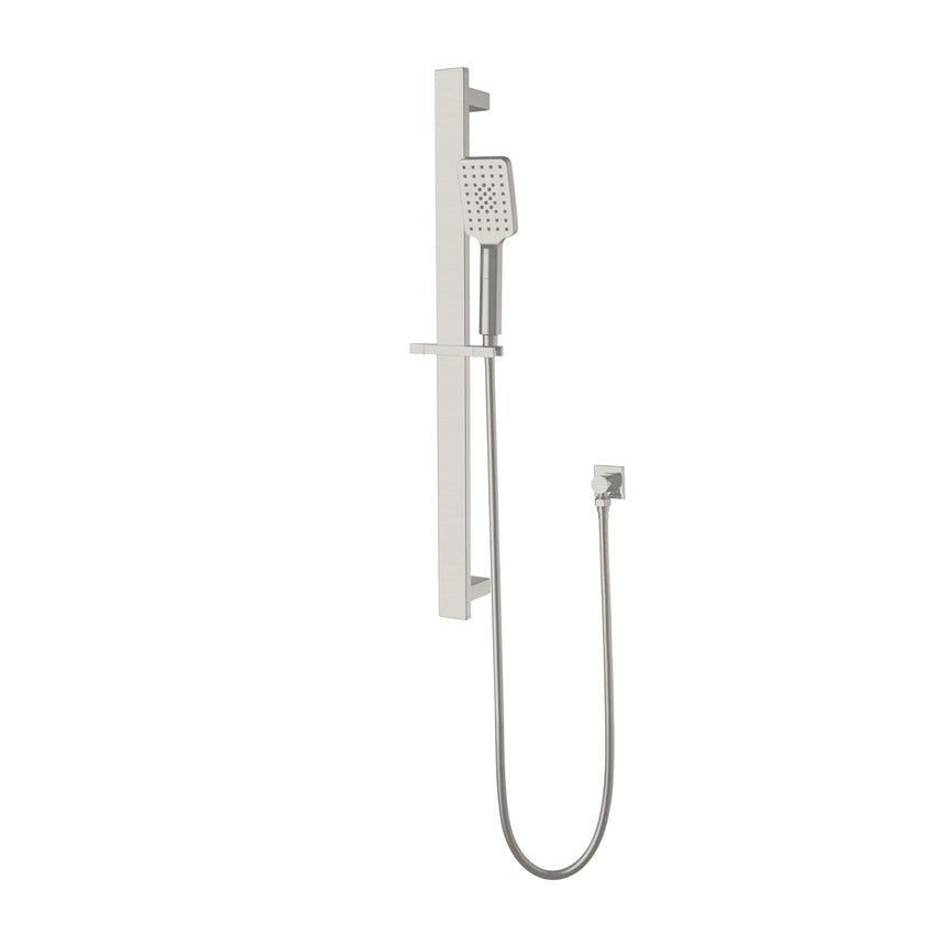 Nero Bianca/Celia Shower Rail Brushed Nickel Shower Nero