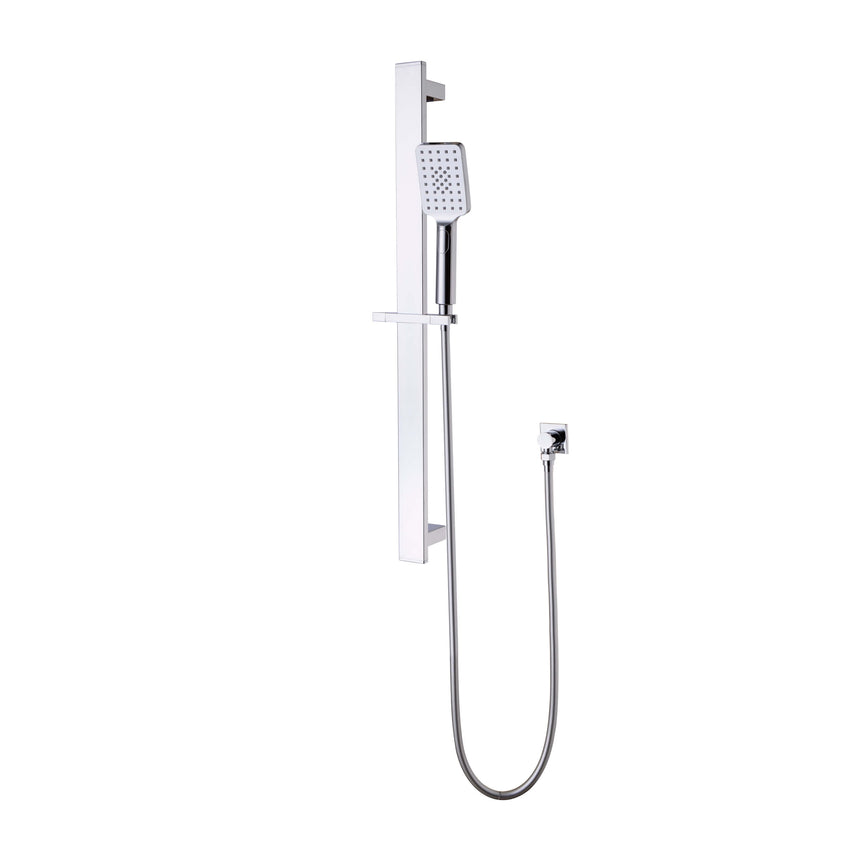 Nero Bianca/Celia Shower Rail Chrome Shower Nero