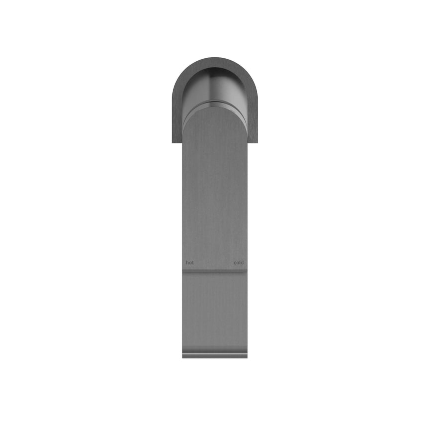Nero Bianca Basin Mixer Gun Metal Tapware Nero