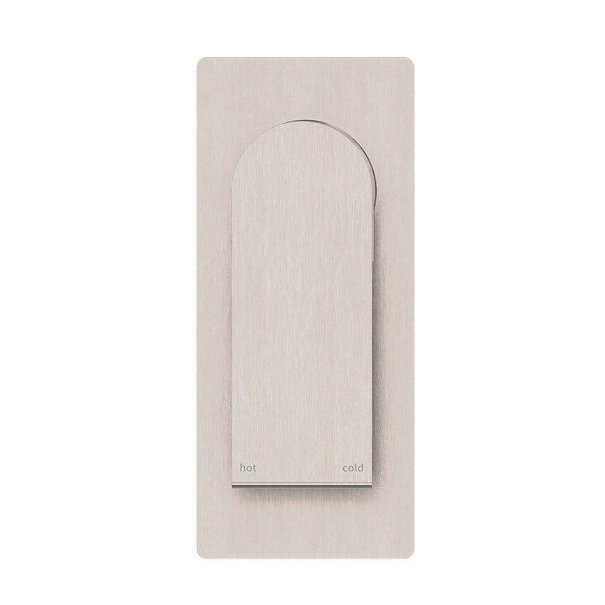 Nero Bianca Shower Mixer Brushed Nickel Shower Nero