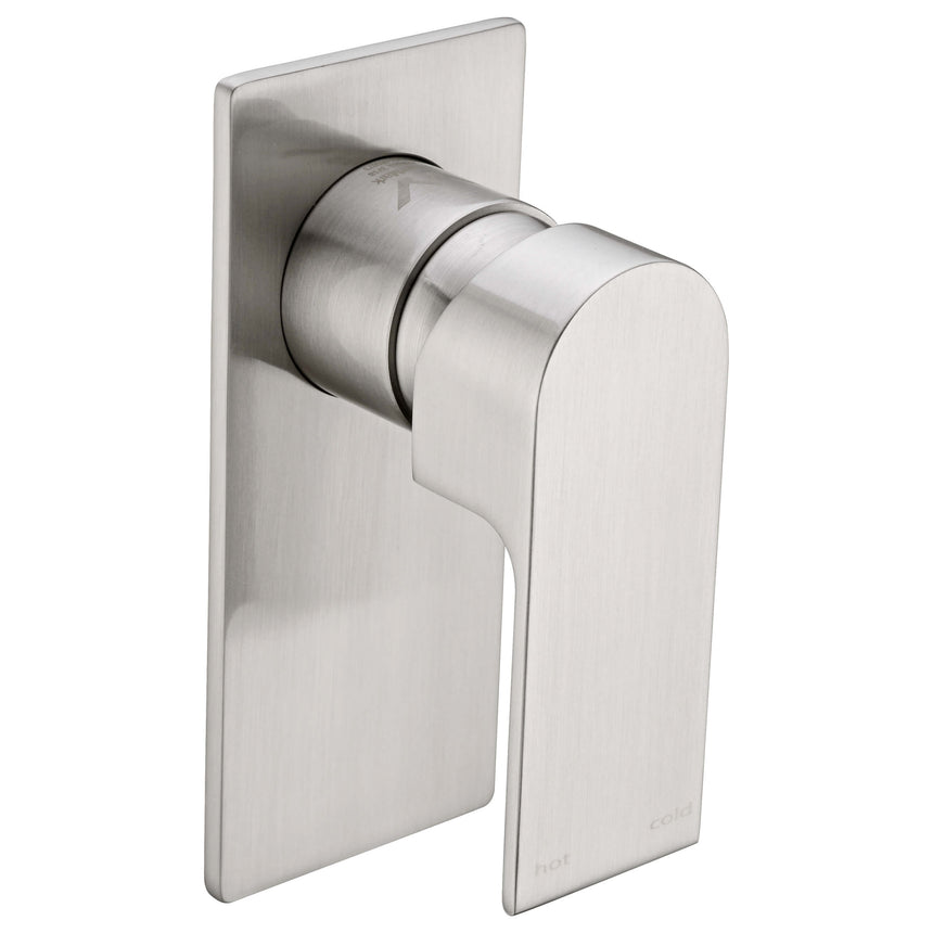 Nero Bianca Shower Mixer Brushed Nickel Shower Nero