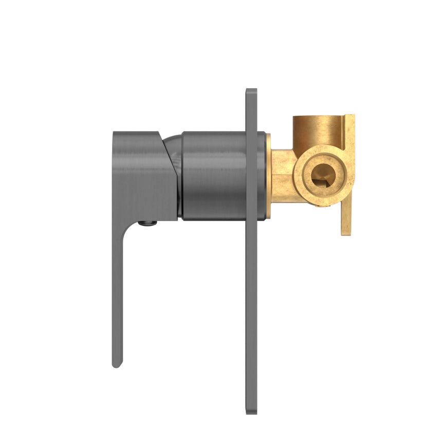 Nero Bianca Shower Mixer Gun Metal Shower Nero