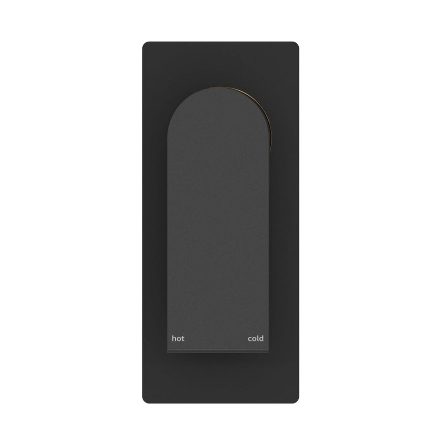 Nero Bianca Shower Mixer Matte Black Shower Nero