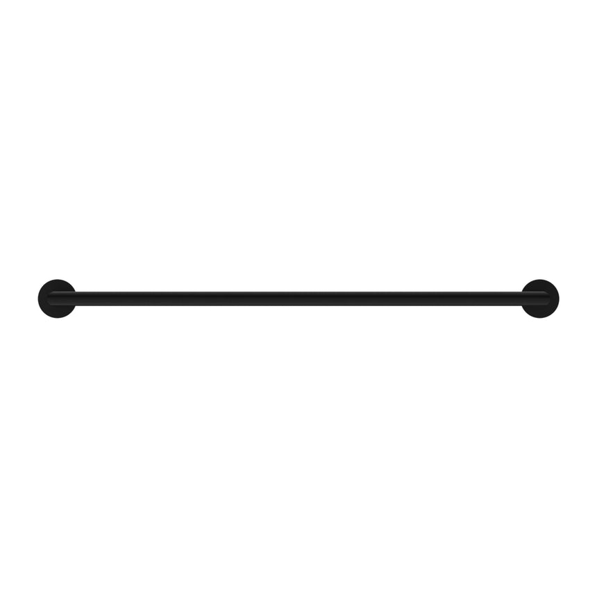 Nero Dolce Double Towel Rail 700mm Matte Black Bathroom Accessories Nero