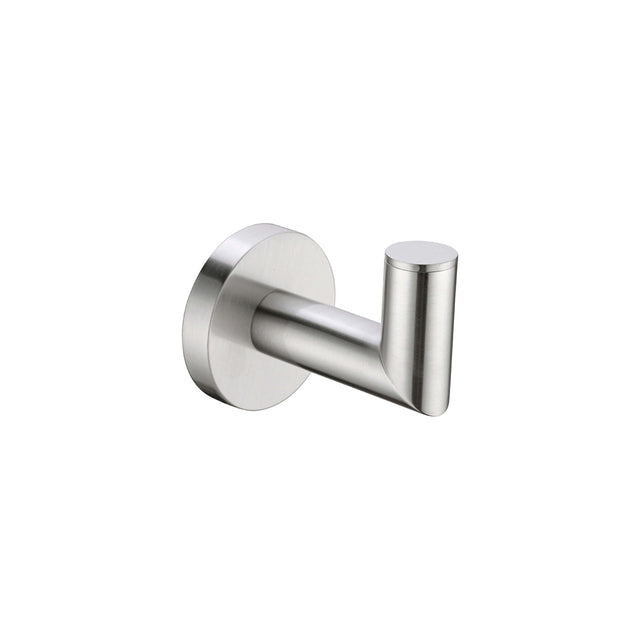 Nero Dolce Robe Hook Brushed Nickel NR3682BN Bathroom Accessories Nero