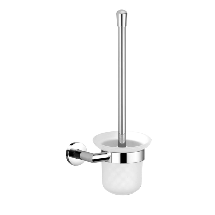 Nero Dolce Toilet Brush Holder Chrome Bathroom Accessories Nero