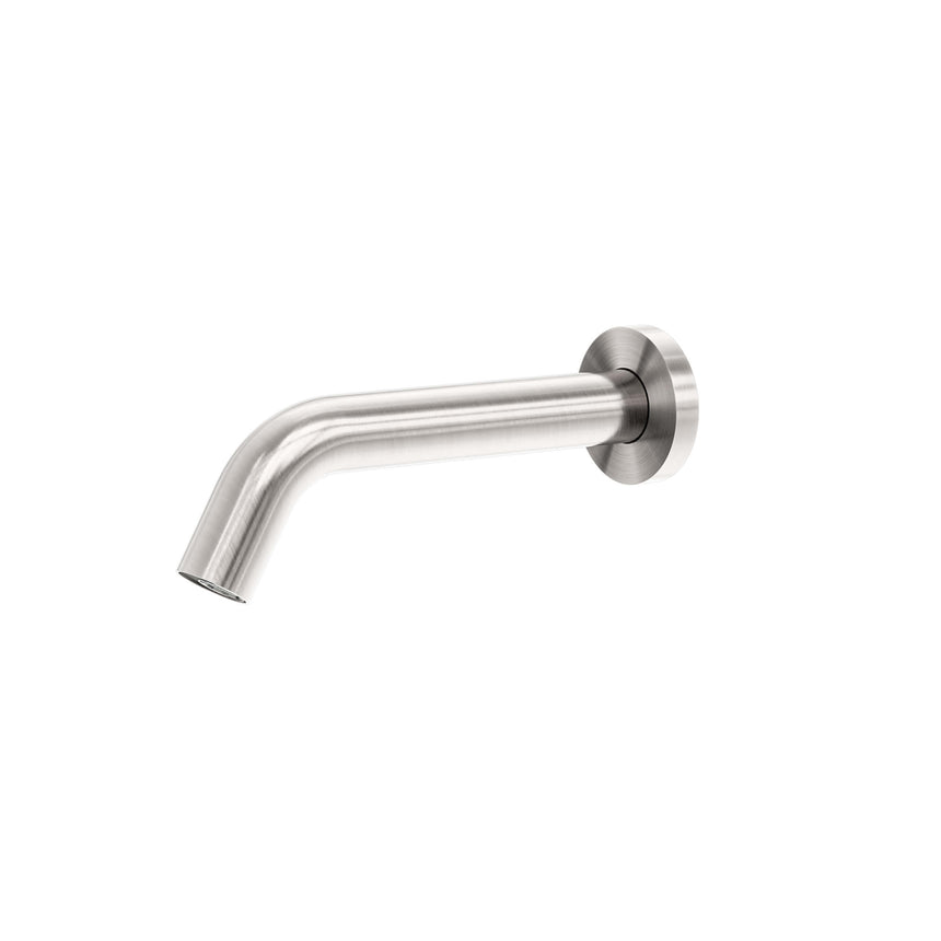 Nero Mecca Wallmount Sensor Tap Brushed Nickel Tapware Nero