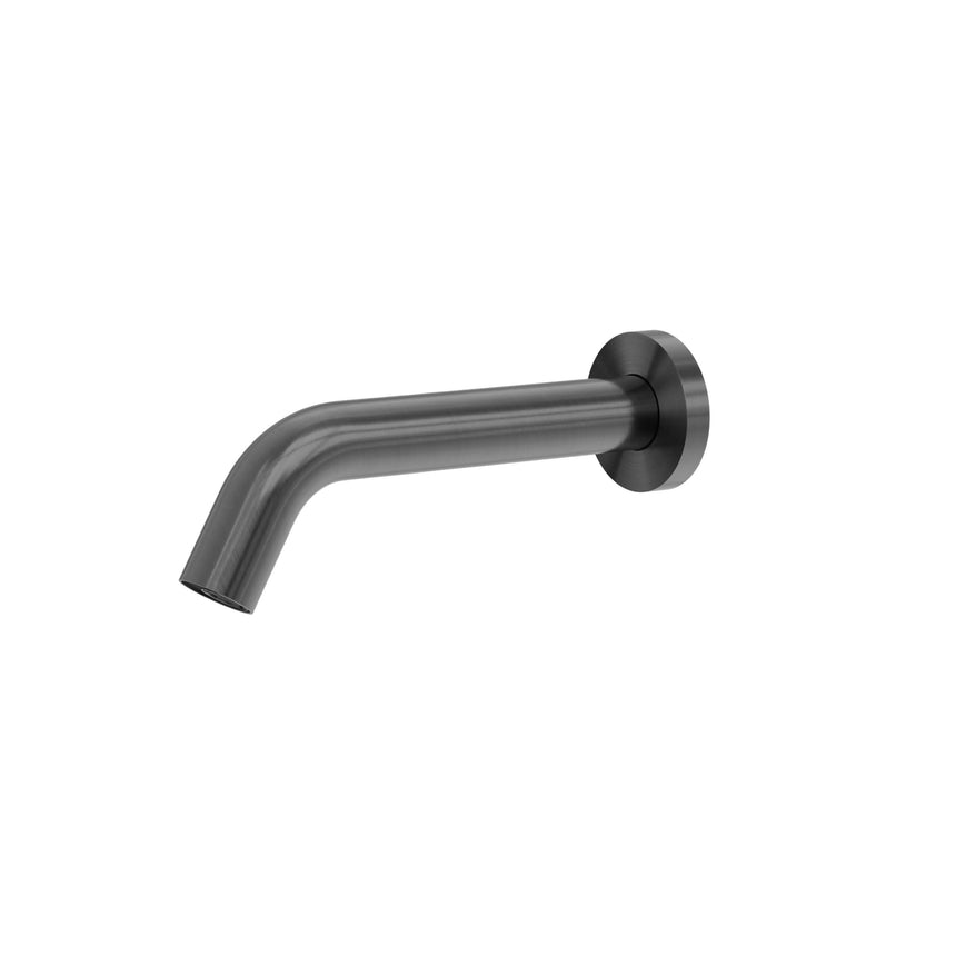 Nero Mecca Wallmount Sensor Tap Gun Metal Tapware Nero